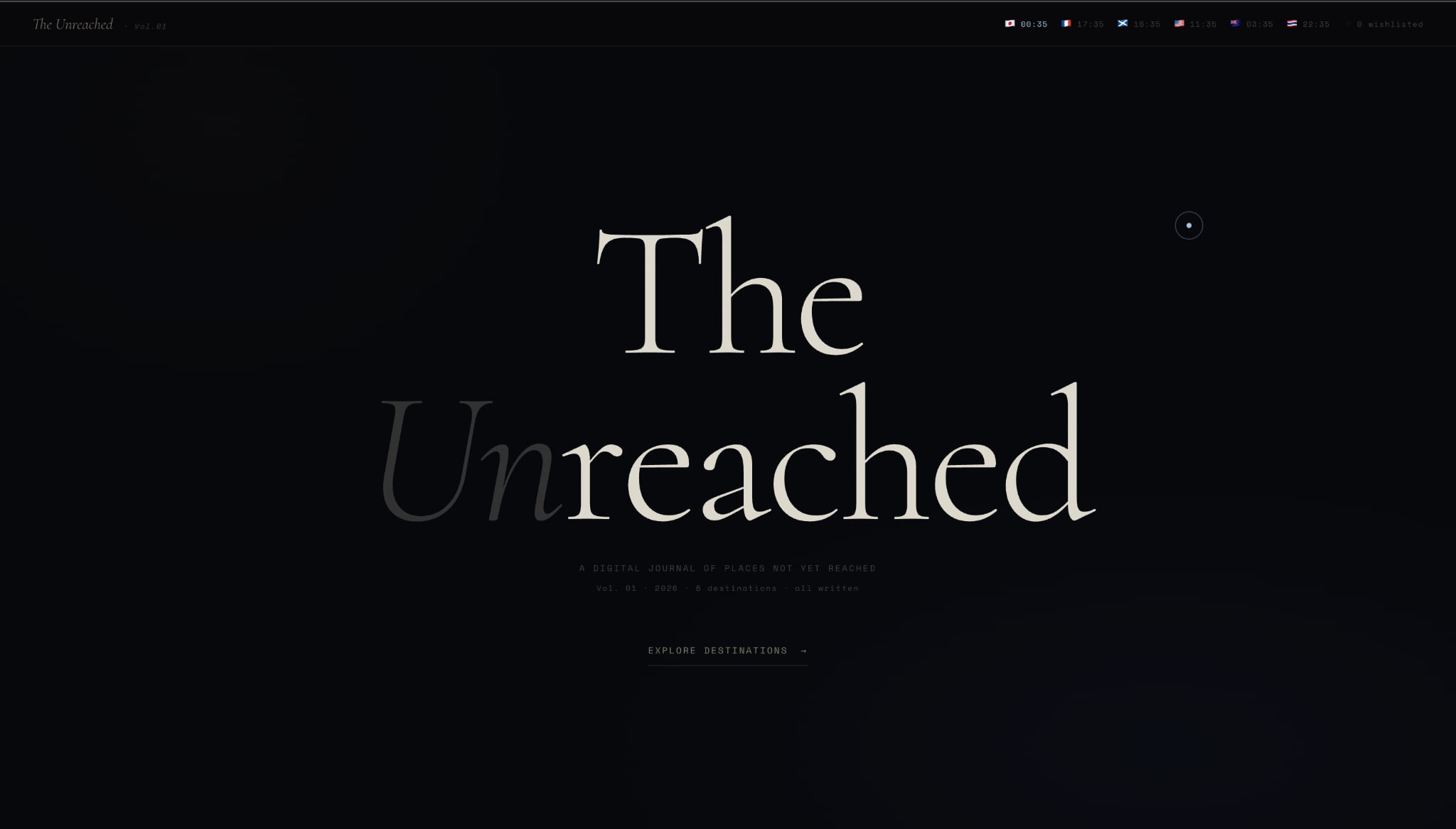 The Unreached